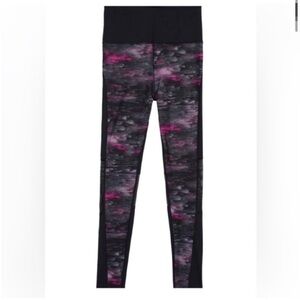 Alala for Pure Barre workout leggings w mesh high waist black pink gray XS